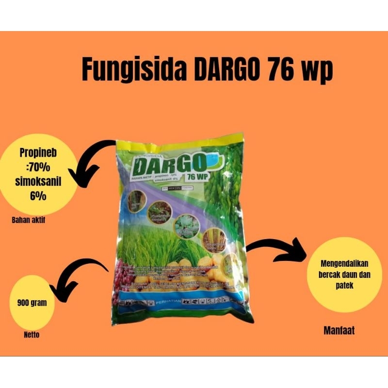 FUNGISIDA DARGO PROPINEB SIMOKSANIL 1 KG