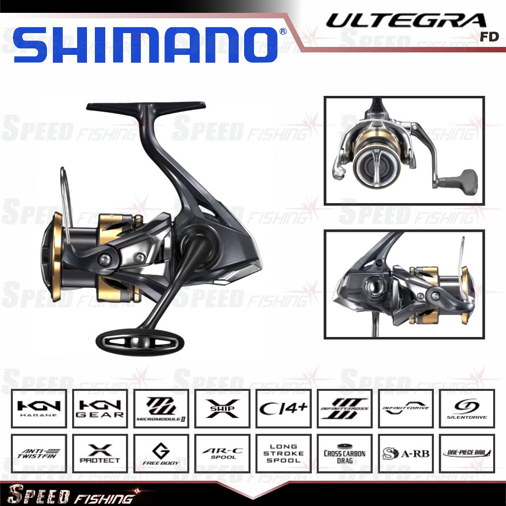 Reel Pancing Shimano Ultegra 2025 1000 2500 C3000 4000 C5000 Shimano Ultegra FD 2025 Spinning
