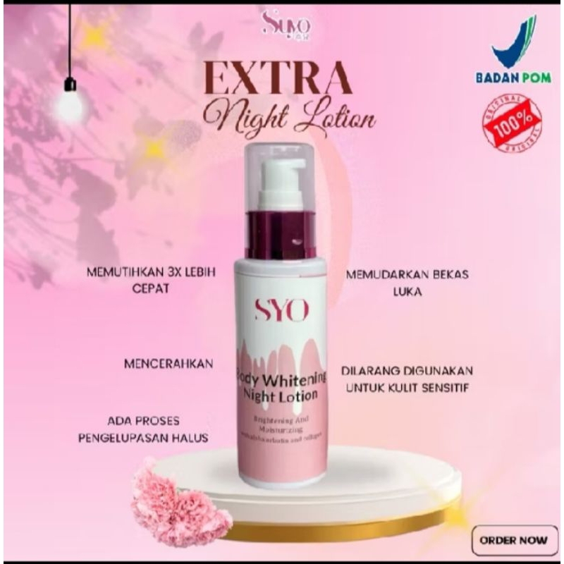 SUYO WHITENING NIGT LOTION