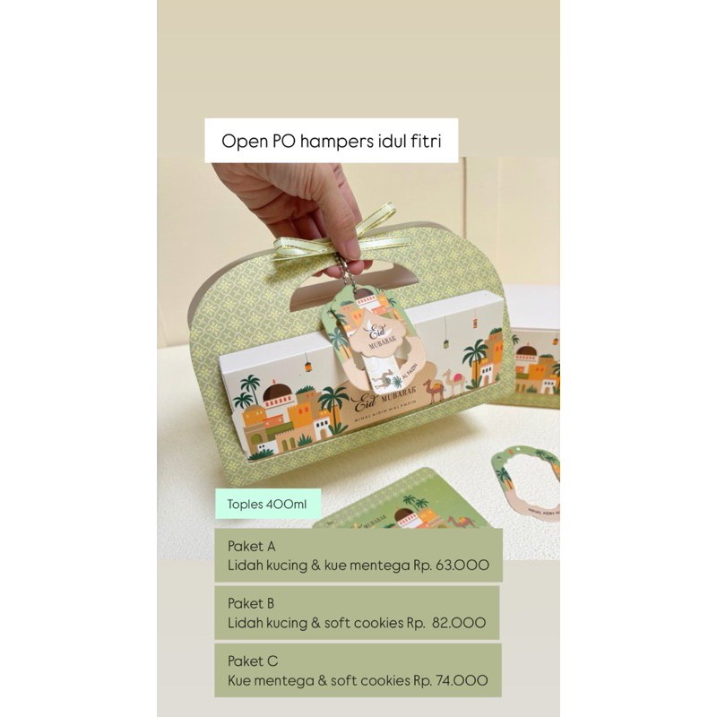 

HAMPERS COOKIES IDUL FITRI