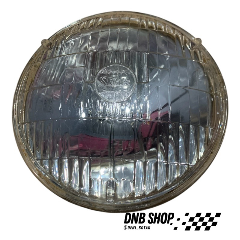 Lampu Sealed Beam Universal Kaki 2 Diameter 6 Inch 15cm 12V 37.5W Stanley Japan original