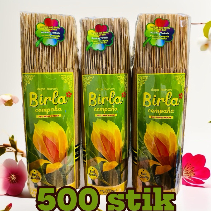 NEW DUPA BIRLA CEMPAKA AROMATERAPY 1 kg 500 stik