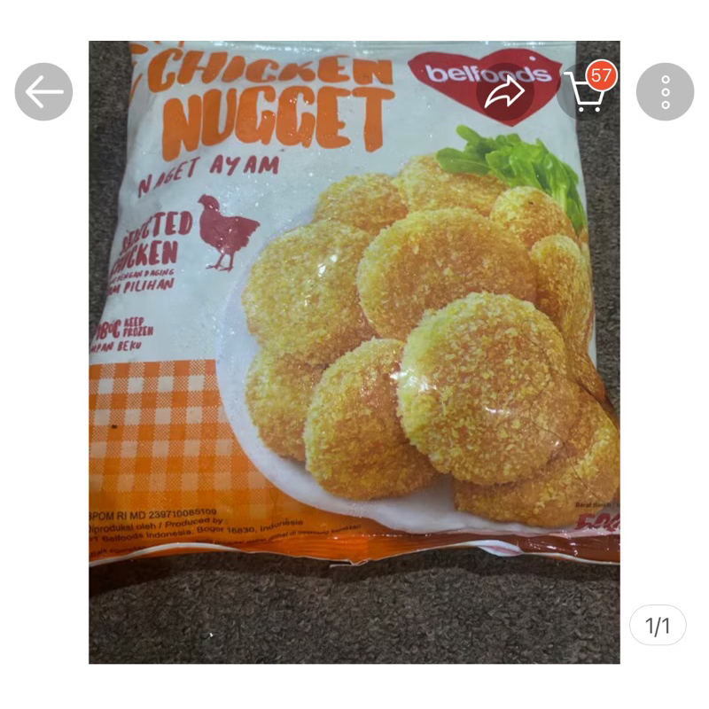 

belfoods Chicken Nugget 500gram