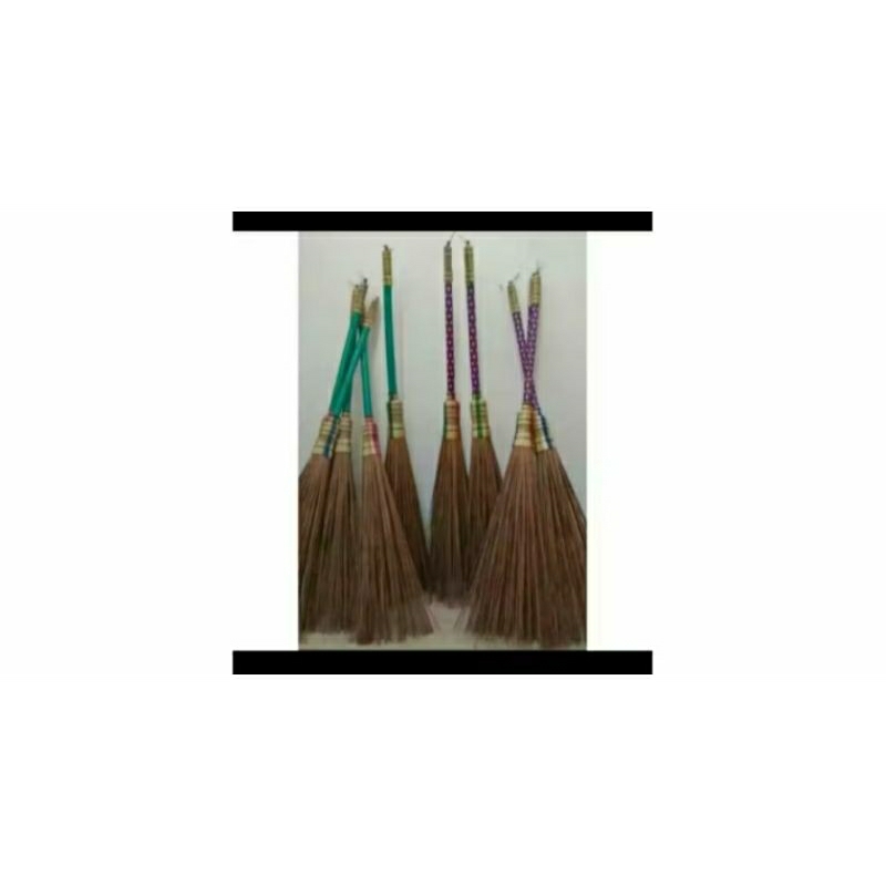 sapu lidi taman/sapu lidi gagang panjang/sapu lidi lakop