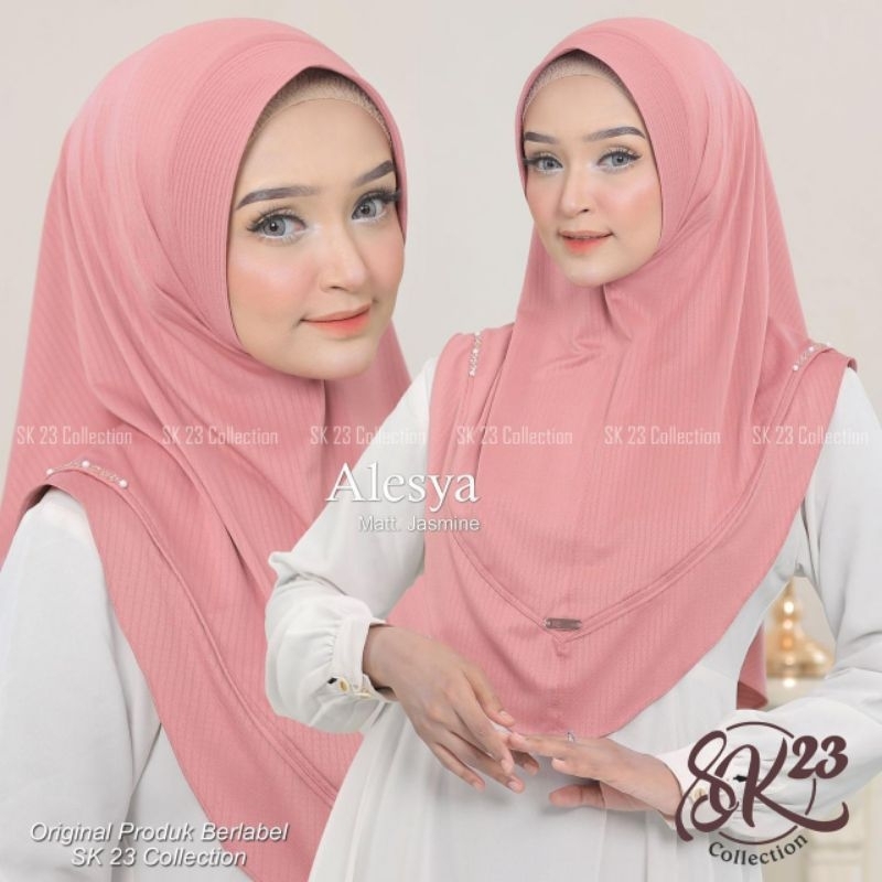 SK23 COLLECTION HIJAB BERGO ALESYA BISA COD