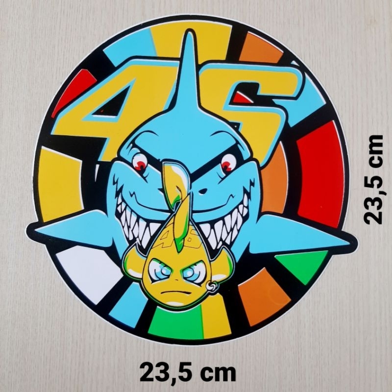 

STIKER GRAFTAC ROSSI ukuran besar