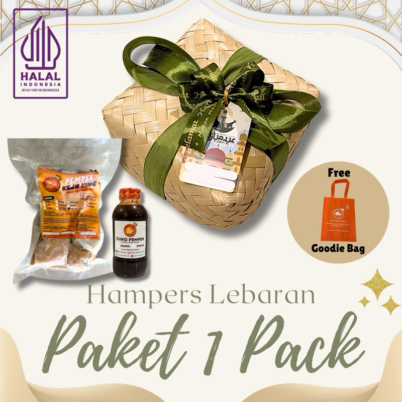 

[Halal] Hampers Pempek King 1 Pack Mpek Mpek Palembang paket tenggiri asli