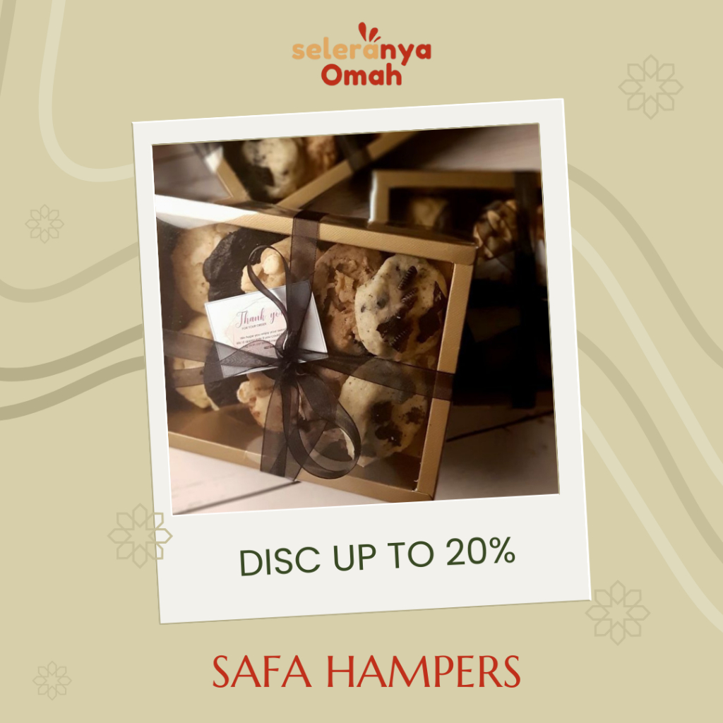 

Hampers 10 pcs Soft Bake Cookies | Cookies Murah Enak | SELERANYA OMAH