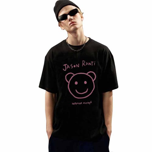 Jason Ranti Barokah Always Logo Tshirt Hitam Casual 100% Cotton Black | Size S M L XL XXL 3XL 4XL