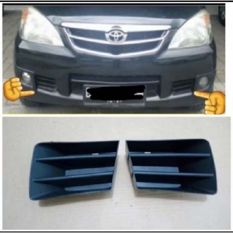 tutup bemper depan tutup bemper garis kisi kisi avanza xenia vvti 2004-2011