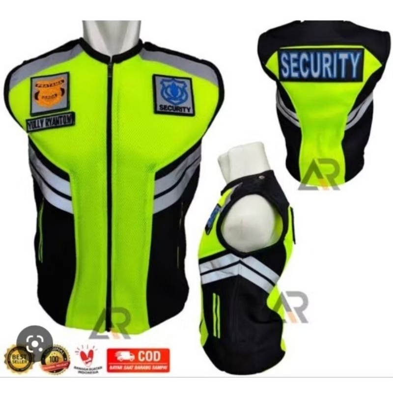 ROMPI SECURITY/SATPAM TERBARU.SUDAH TERMASUK LOGO DEPAN 2BH ,BELAKANG 1BH*#.TERSEDIA UKURAN JUMBO