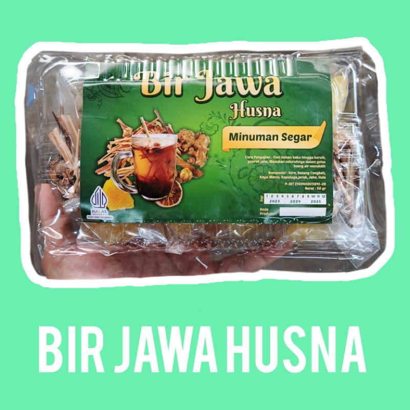 

Bir Jawa Husna - wedang rempah - minuman herbal tradisional - membantu menjaga kesehatan - isi 10 - oleh-oleh khas kota Jogja