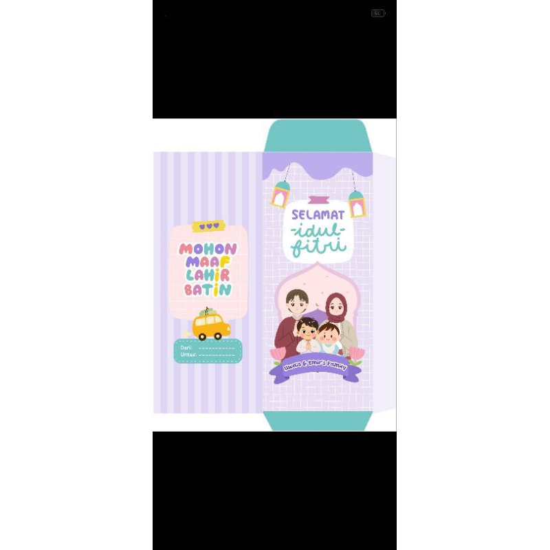 

Amplop Lebaran Custom Nama