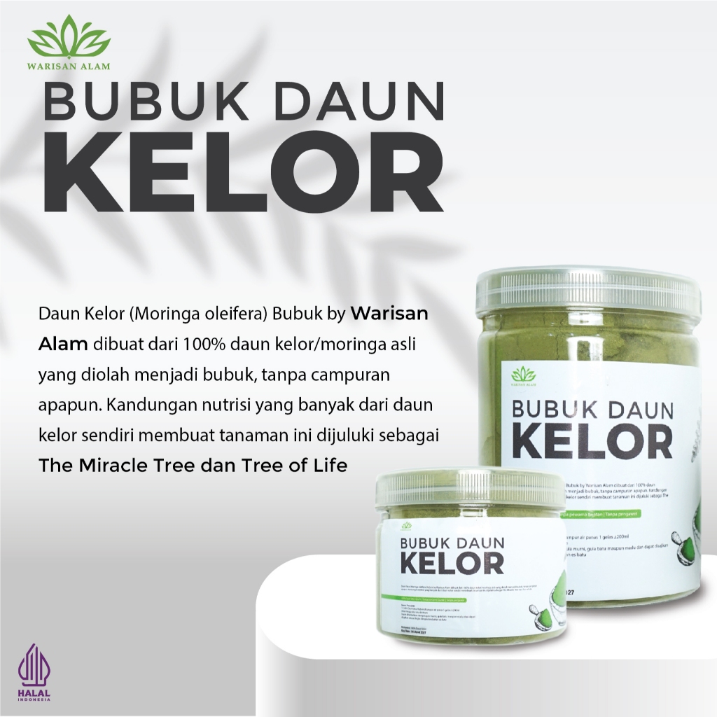 

p4yu BUBUK DAUN KELOR WARISAN ALAM BUBUK KELOR 250G 400G 100G DAUN KELOR ORGANIK SERBUK PREMIUM