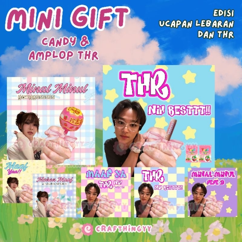 

Mini Gift Candy dan Amplop THR Lebaran | Amplop Lebaran Custom Gift Lebaran