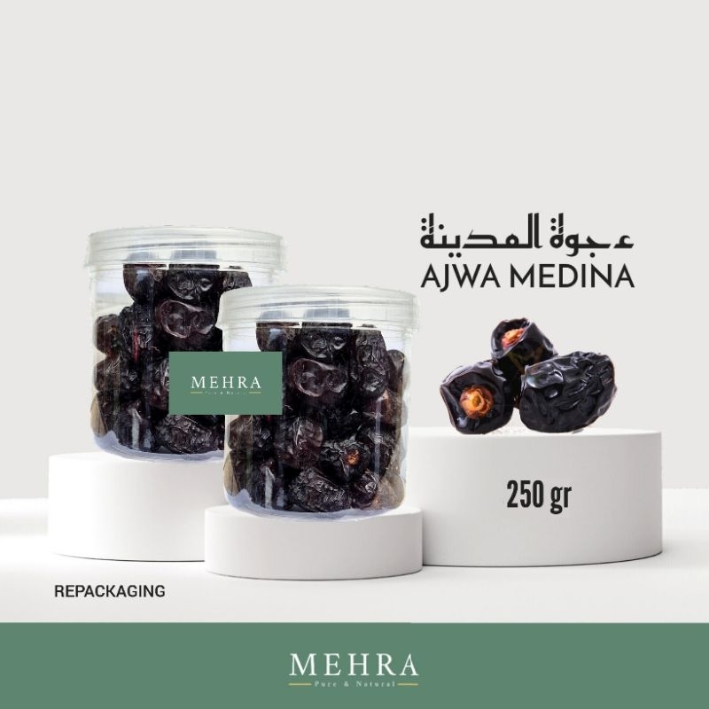 

KURMA AJWA TOPLES AL MADINAH / MADINA / MEDINA / KURMA NABI / ORIGINAL ASLI 250 gr