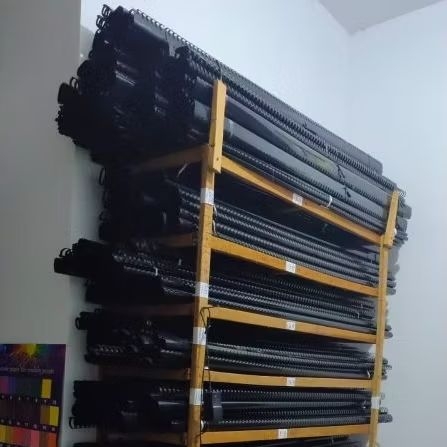 

Ring Jilid Plastik 3/8" 84 Lubang 10mm 65 lembar HVS 70gram Ibicoms Plastic Ring Binding Ibico