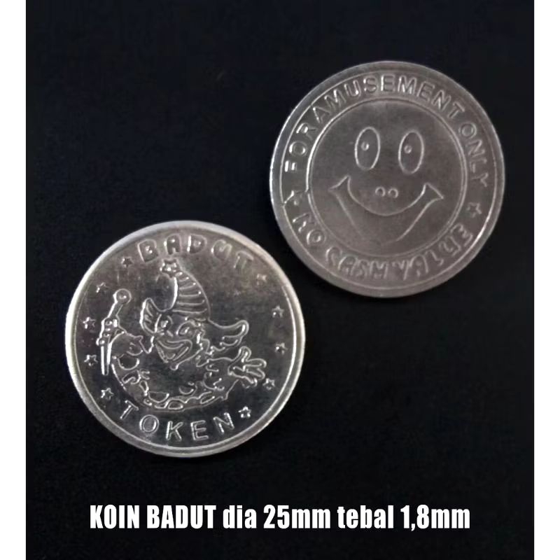 KOIN BADUT TIMEZONE 100Pcs