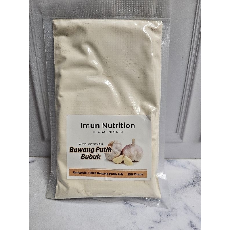 

Bawang Putih Bubuk Asli Kemasan 100 gram