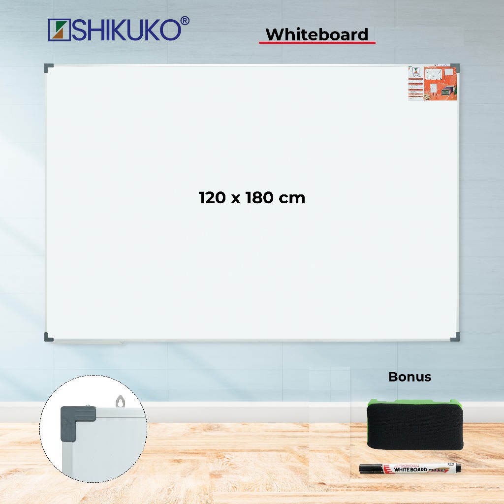 

Papan Tulis Besar Whiteboard 120 x 180