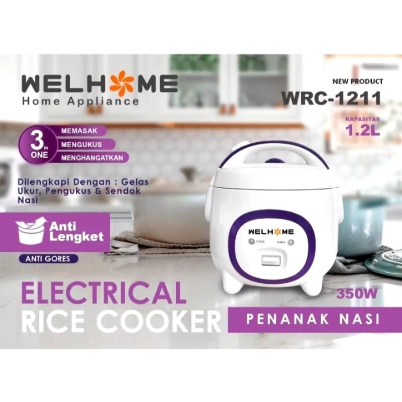 Rice Cooker/Penanak Nasi/Megicom Welhome