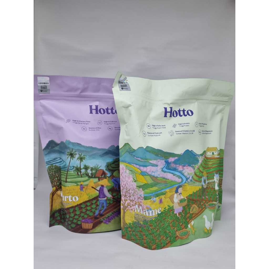 

Paket Hotto Purto dan Mame Pouch