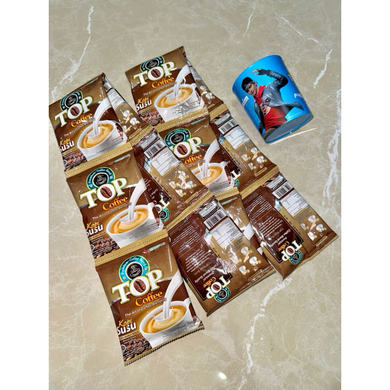 

Top Coffe Kopi Susu perenceng (12pcs) exp 2026-2027