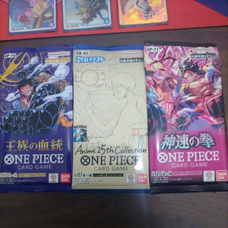 ONE PIECE CARD GAME BOOSTER OP-10 OP-13 OP-14