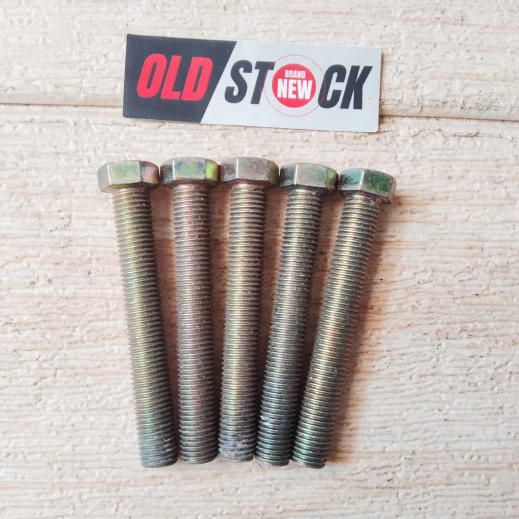 BOLT BAUT KUNING TMS 4.6 KUNCI 14 UNIVERSAL 10X70 -NEW OLD STOCK-