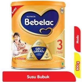 

BEBELAC 3 GROGREAT SUSU BUBUK PERTUMBUHAN ANAK MADU 800g