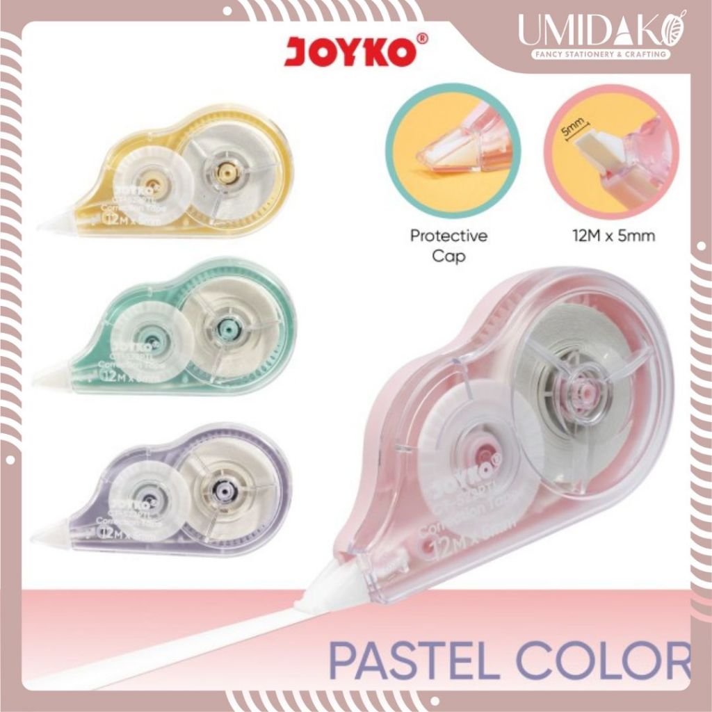 

[UMIDAKO] Correction tape Joyko CT-522 PTL