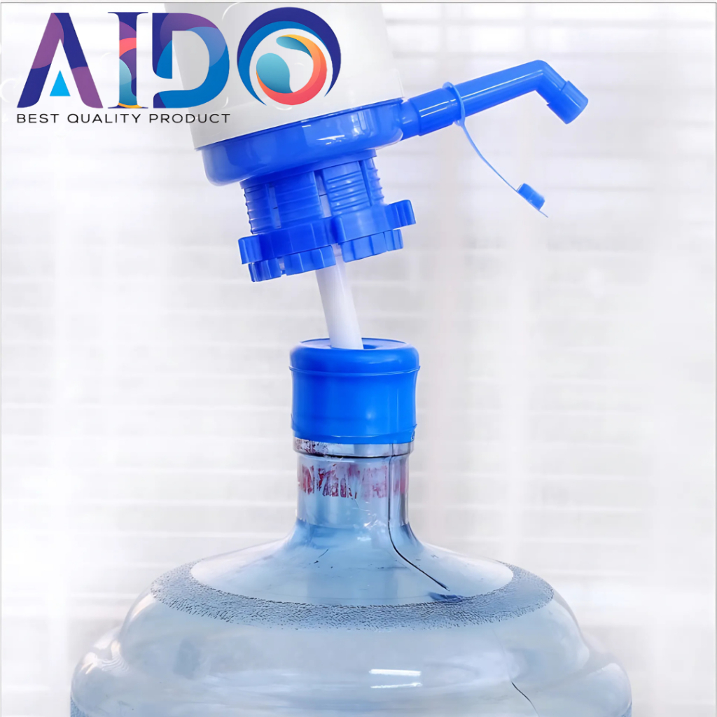 Pompa Galon Air Manual Standar untuk Segala Ukuran Botol Air/Galon — 10