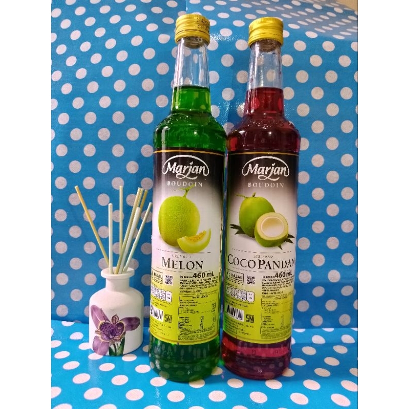 

MARJAN Boudoin Syrup rasa Melon dan Cocopandan 460 ml