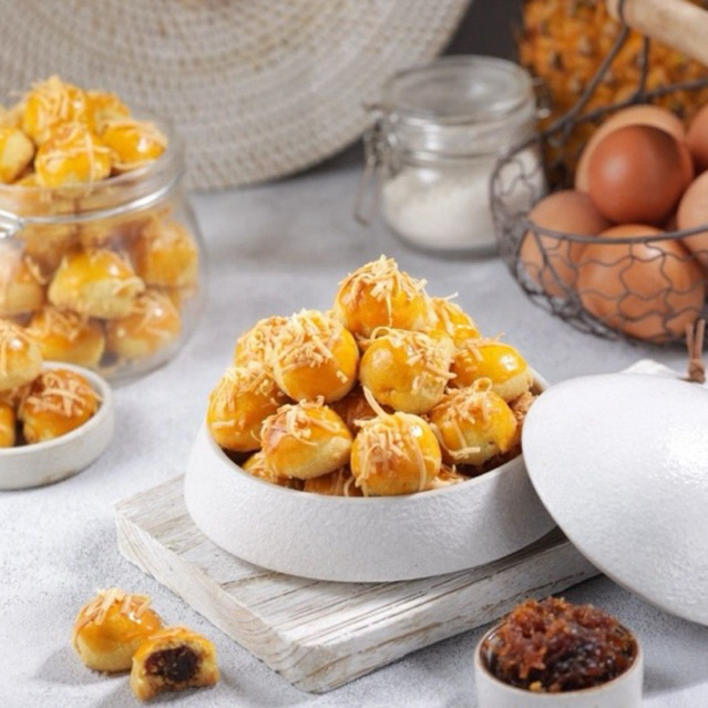 

Nastar Keju Premium Bahan Premium| Renyah | Gurih pake wisman