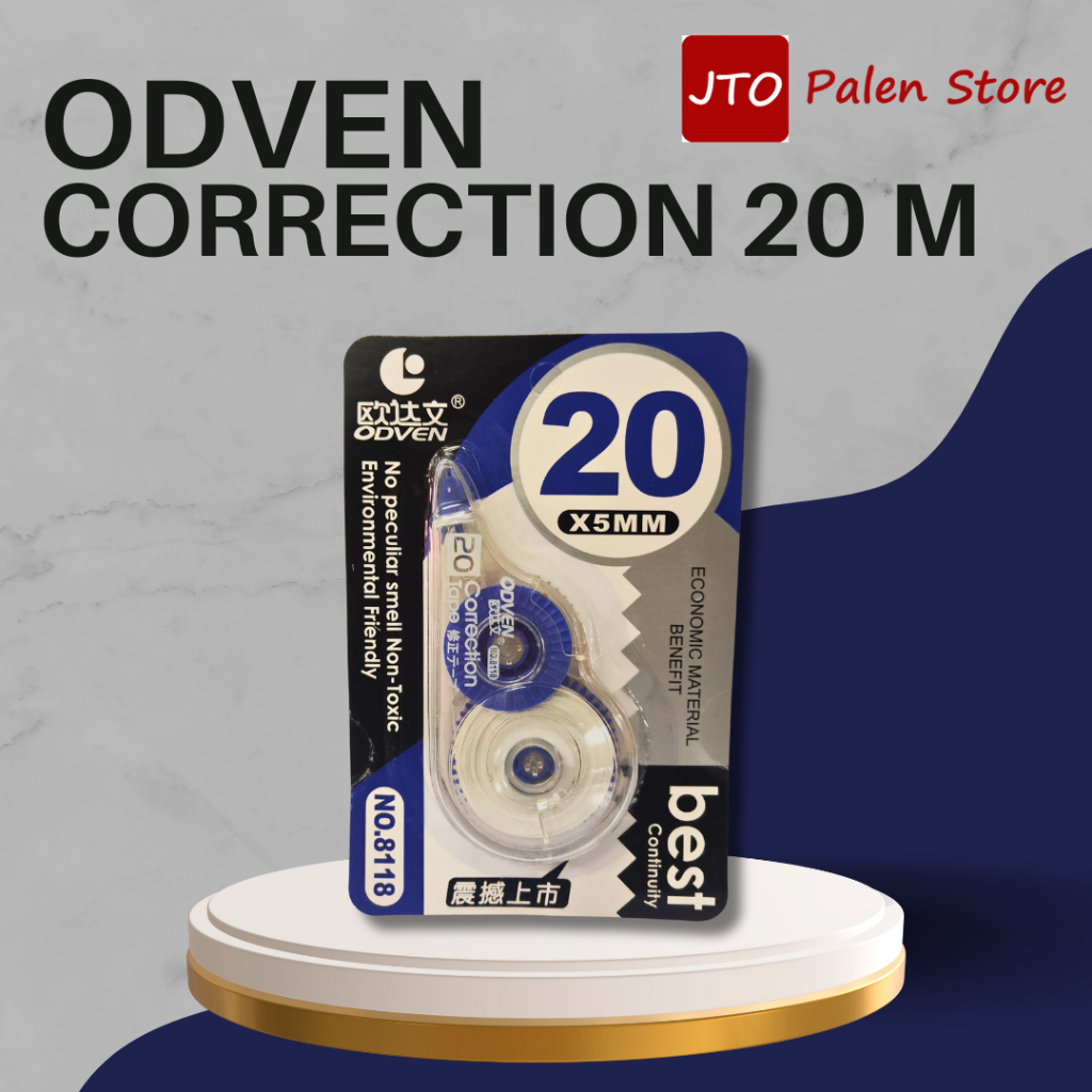 

ODVEN Correction Tape 20 meter