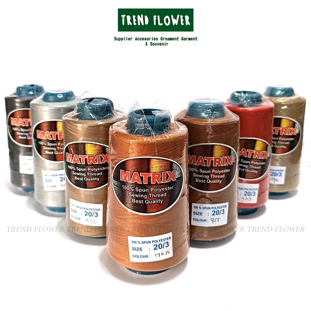 Benang jahit 20/3 benang jahit tas jeans lebih tebal dan lebih kuat