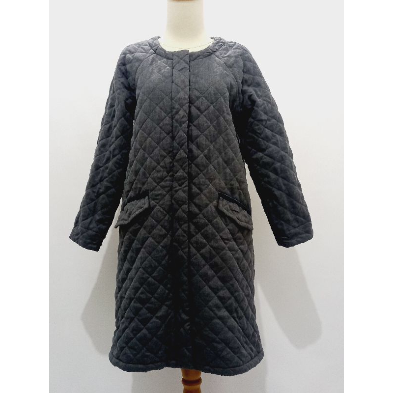 Long Jaket Katun Abu Gl*bal Wo*k