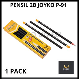 

(1 PACK) Pensil Joyko P-91/Pensil Joyko 2B/ Pensil 2B Joyko/ Pensil 2B Ujian Murah
