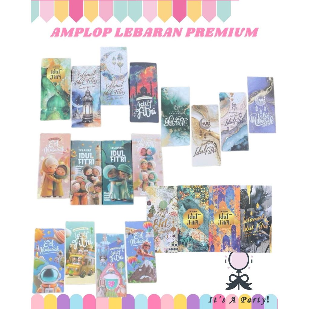 

Per 10 Pcs Amplop Lebaran Premium Amplop Lebaran Aesthetic Amplop THR Idul Fitri 2025