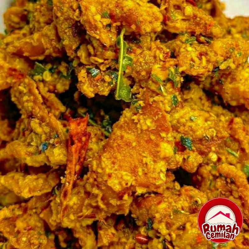 

KERIPIK KULIT AYAM PEDAS DAUN JERUK 500GRAM