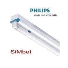 PHILIPS Kap Lampu Simbad / Kap Lampu Simbat TL 1x36 Watt merk Philips  Komplit