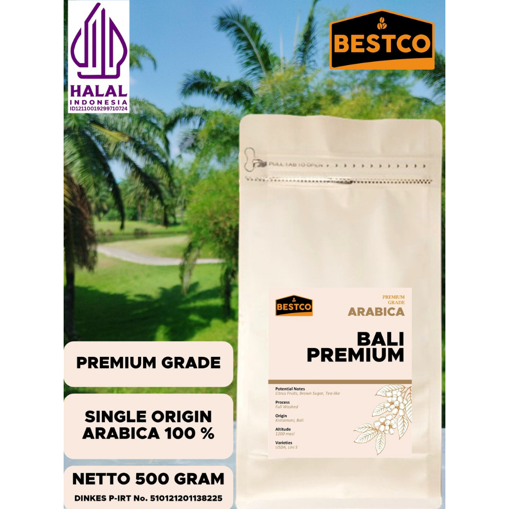 

Kopi Bestco Premium Arabica Bali 500 gr