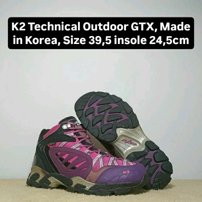 Sepatu Gunung K2 Technical Outdoor GTX Sepatu Hiking Trekking Traveling