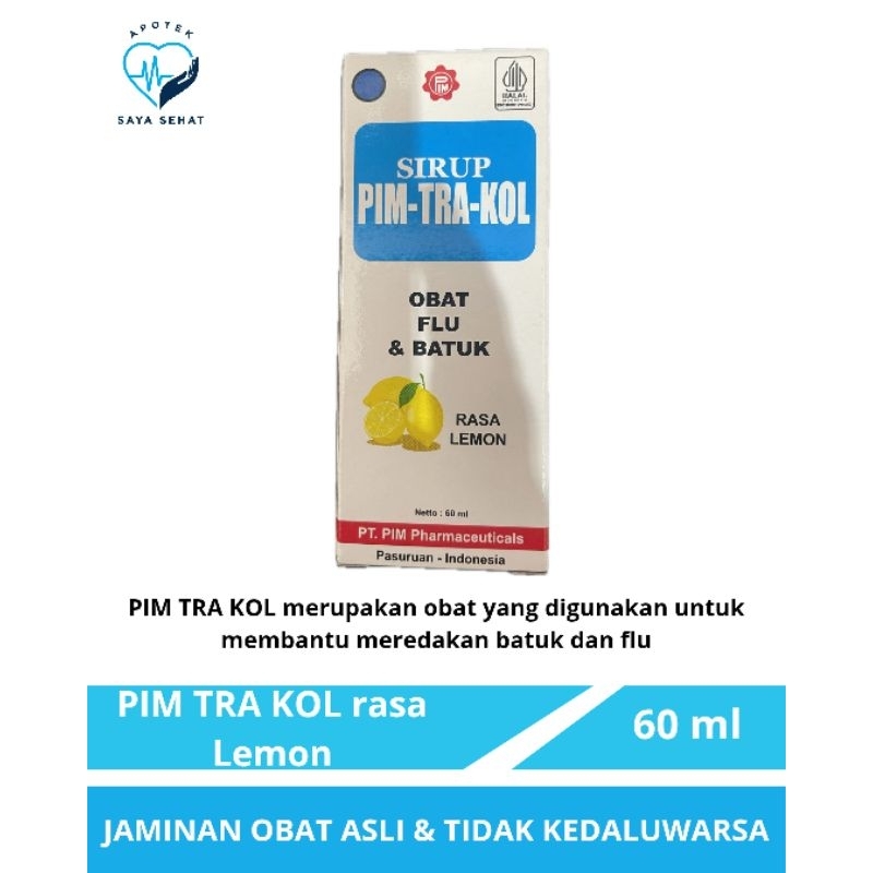 Pimtrakol Syrup Rasa Lemon