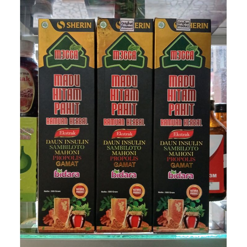 

MADU HITAM PAHIT MECCA 500GR