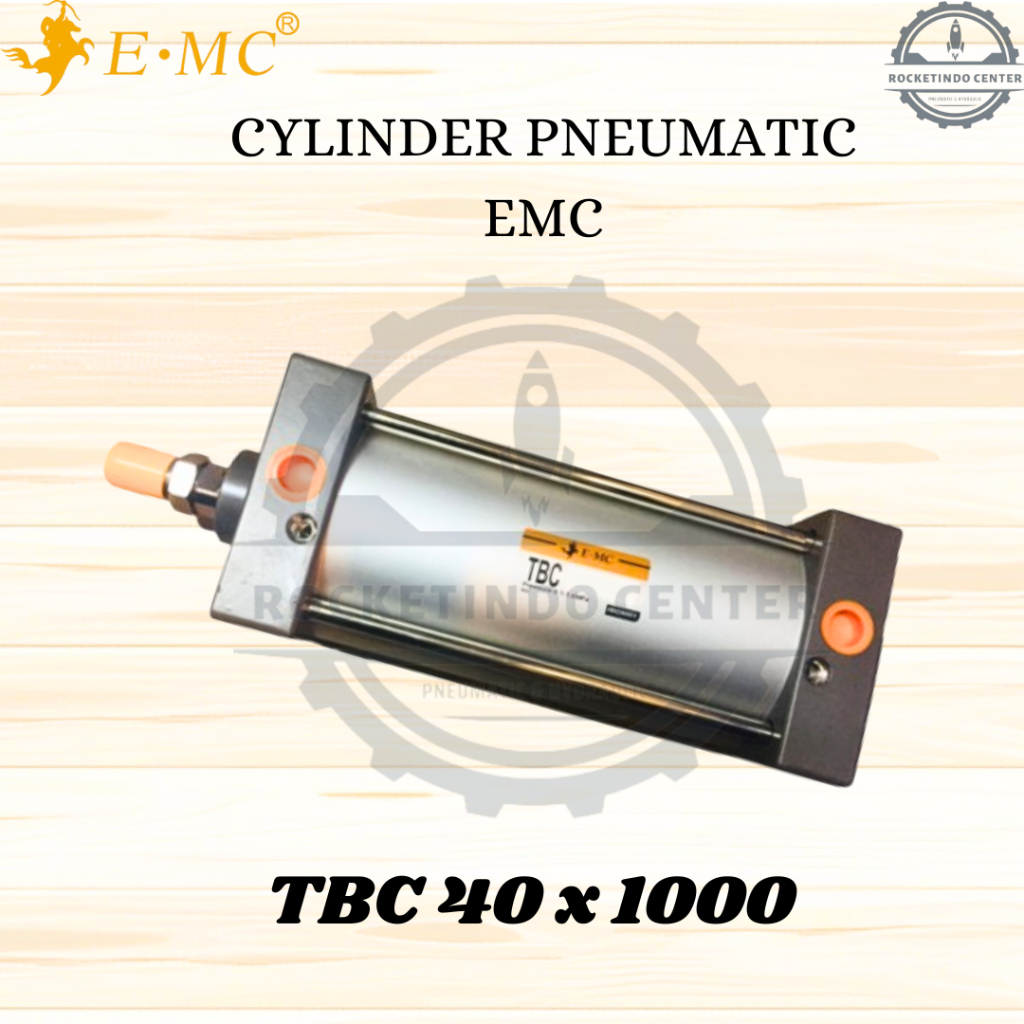 Cylinder pneumatic EMC TBC 40X1000