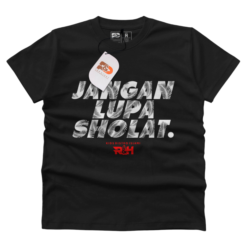 NRA Kaos Anak Distro Islam Bahan Cotton 30s