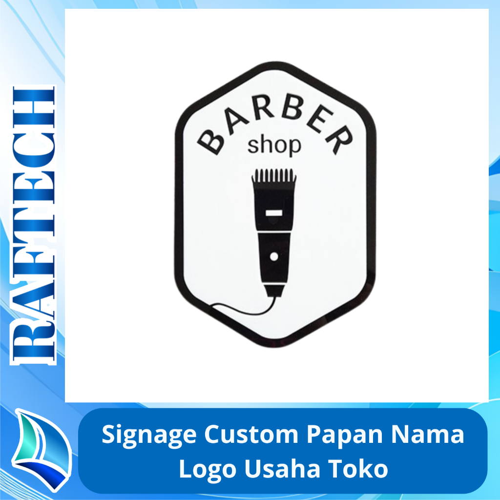 

Signage Akrilik Custom Papan Nama Logo Usaha Papan Toko