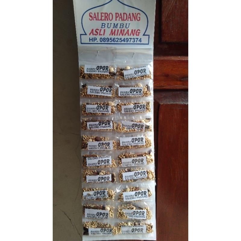 

Bumbu masak SALERO PADANG,bumbu masakan opor