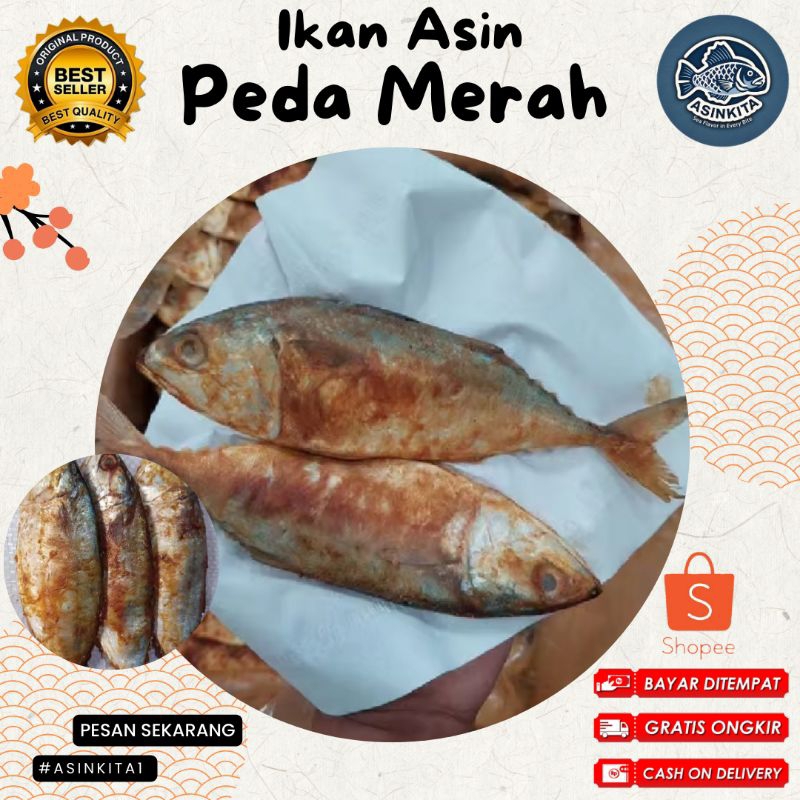 

Ikan Asin Peda Merah 250 Gr 500 Gr 1 Kg